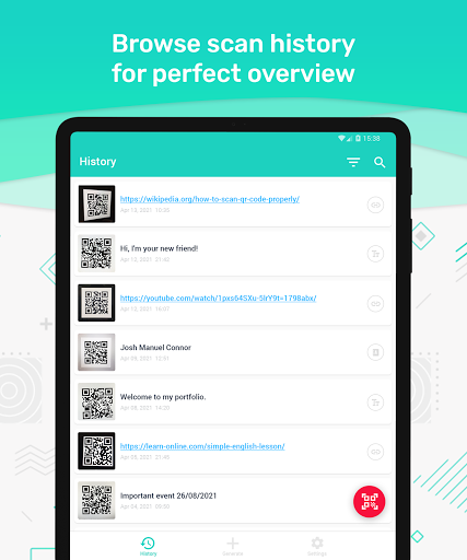QR Code & Barcode Scanner App - عکس برنامه موبایلی اندروید