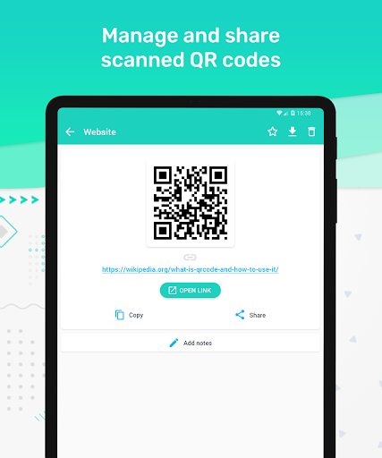 QR Code & Barcode Scanner App - عکس برنامه موبایلی اندروید