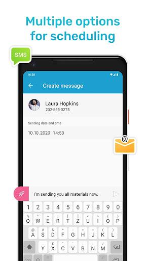 Messages Scheduler - Auto SMS - عکس برنامه موبایلی اندروید