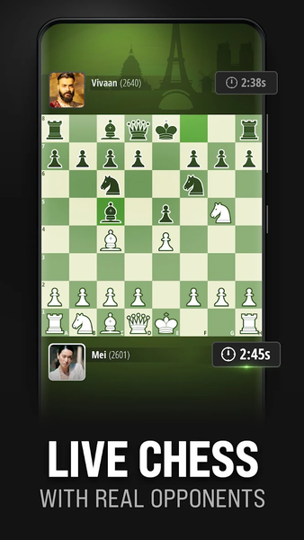CHESS BATTLE - Online Clash - Gameplay image of android game
