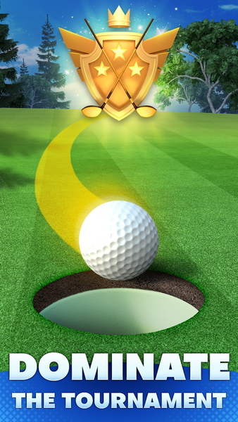 GOLF OPEN CUP - Clash & Battle - Gameplay image of android game