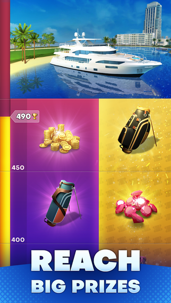 GOLF OPEN CUP - Clash & Battle - Gameplay image of android game