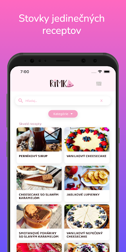 Rimka Recepty - عکس برنامه موبایلی اندروید