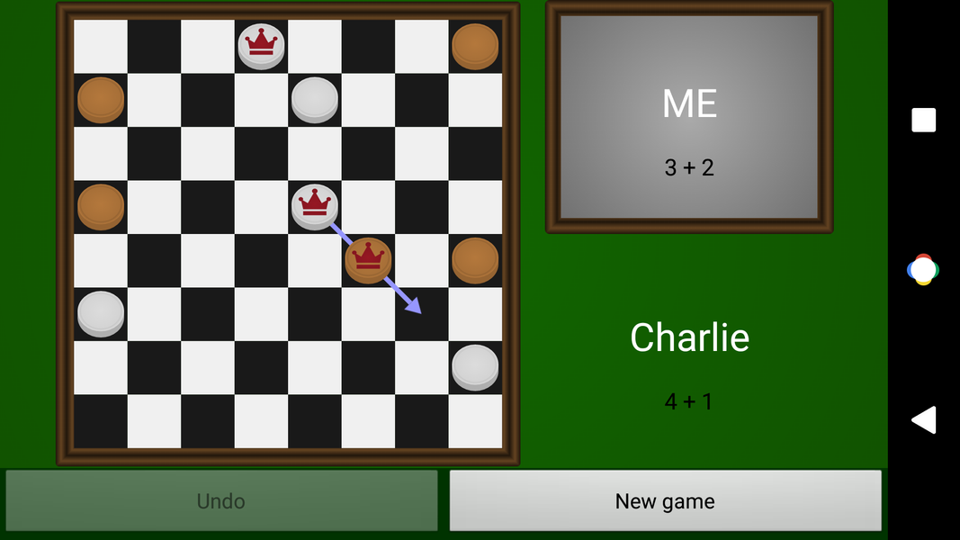 American Checkers - عکس بازی موبایلی اندروید