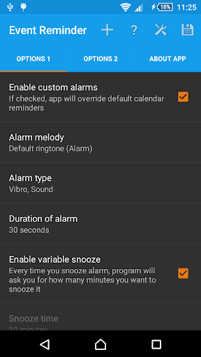 Calendar Event Reminder - Image screenshot of android app
