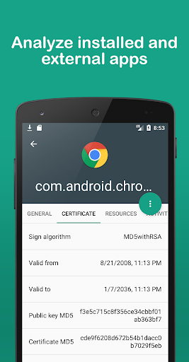 Apk Analyzer - Image screenshot of android app
