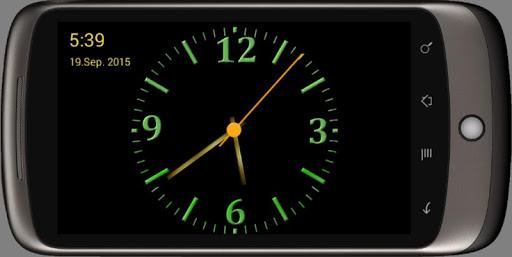 Nice Night Clock with Alarm - عکس برنامه موبایلی اندروید