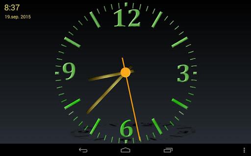 Nice Night Clock with Alarm - عکس برنامه موبایلی اندروید