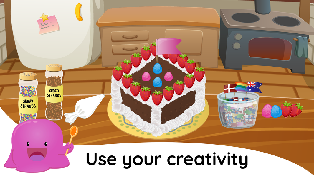 Bake a Cake: Kids Cooking Game - عکس بازی موبایلی اندروید