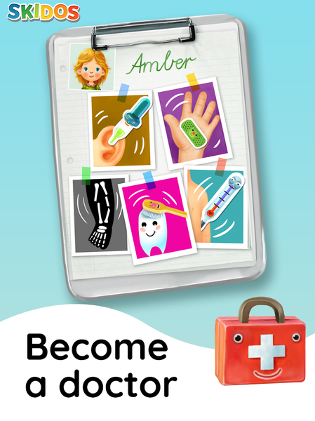 SKIDOS Doctor Games for Kids - عکس بازی موبایلی اندروید