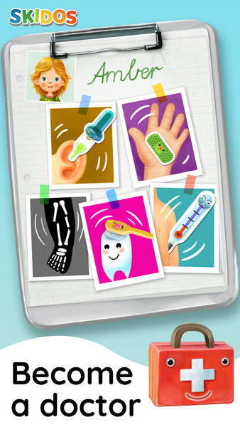 SKIDOS Doctor Games for Kids - عکس بازی موبایلی اندروید