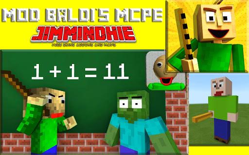 Baldi's Basic Scary MCPE 2021 - Image screenshot of android app
