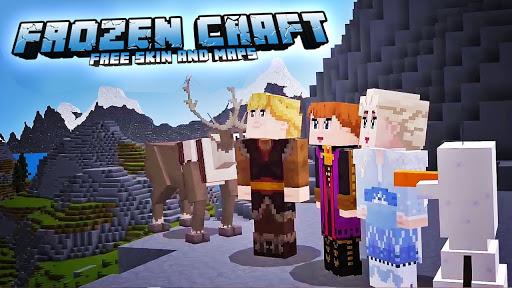 Skin Elsa ❄️Frozen For Minecraft PE - Image screenshot of android app