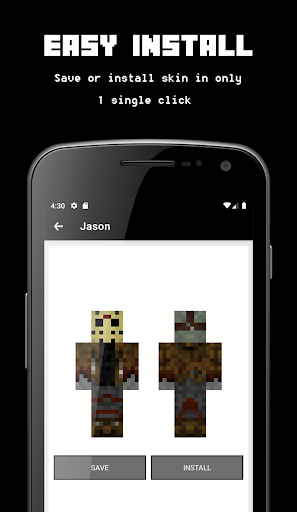 Skin Jason for Minecraft - Image screenshot of android app