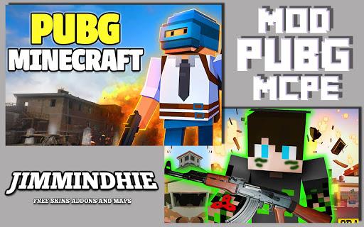 Mod PUBG For Minecraft 2021! - Image screenshot of android app