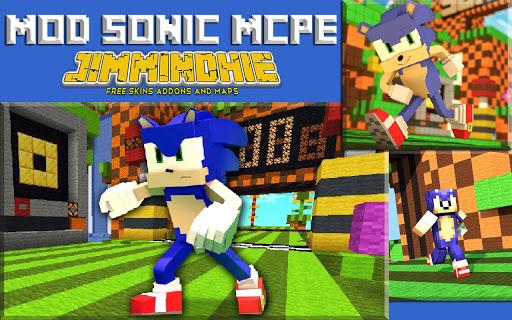 Sonic For Minecraft Free Skins Addon and New Map! - عکس برنامه موبایلی اندروید