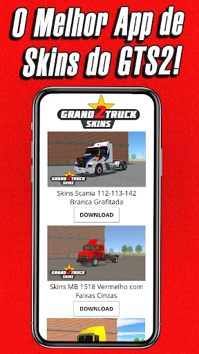 Skins Grand Truck Simulator 2 - GTS2 - عکس برنامه موبایلی اندروید