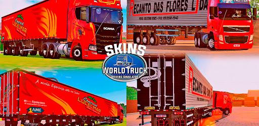 Skins World Truck Driving Simu - Image screenshot of android app