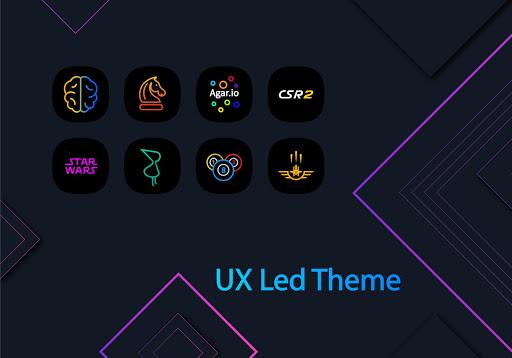 UX Led - Icon Pack - عکس برنامه موبایلی اندروید