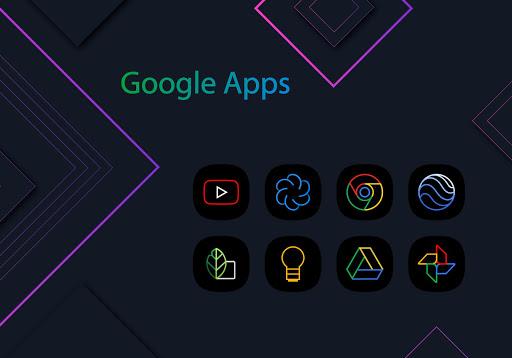 UX Led - Icon Pack - عکس برنامه موبایلی اندروید