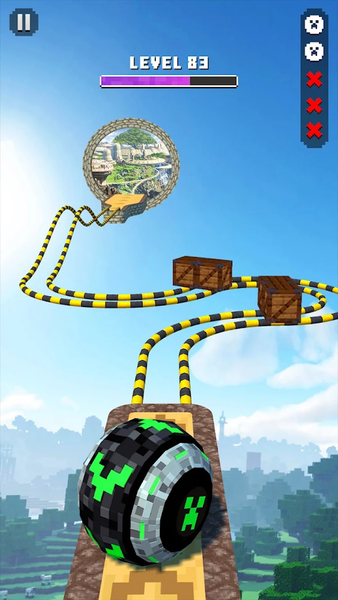 Super Rolling Ball Balance - عکس بازی موبایلی اندروید