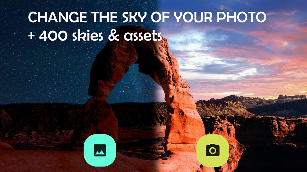 SkyPic - Sky Photo Editor - عکس برنامه موبایلی اندروید