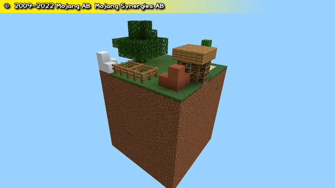 skyblock for minecraft pe - Image screenshot of android app