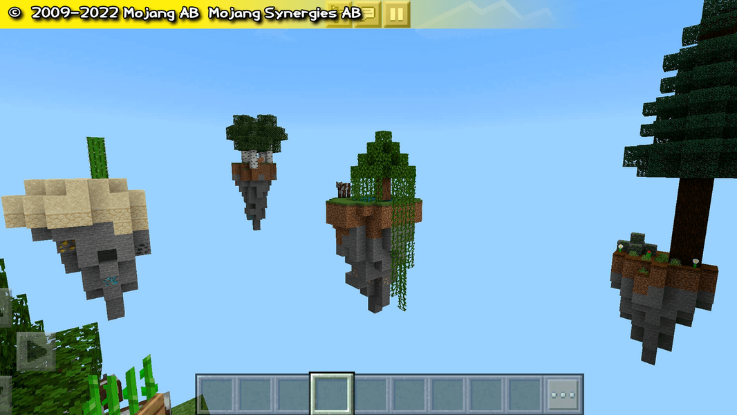 skyblock for minecraft pe - Image screenshot of android app