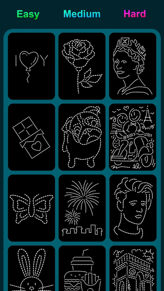 Neon Doodle Art - How To Draw - Image screenshot of android app