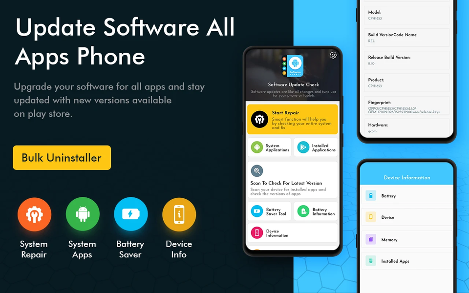 Software Update All Apps - عکس برنامه موبایلی اندروید