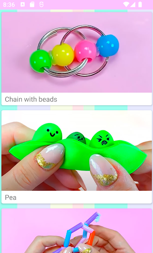 How to make fidget toys - Image screenshot of android app