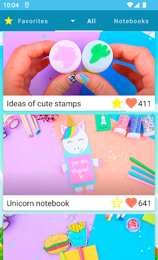 How to make school supplies - Image screenshot of android app