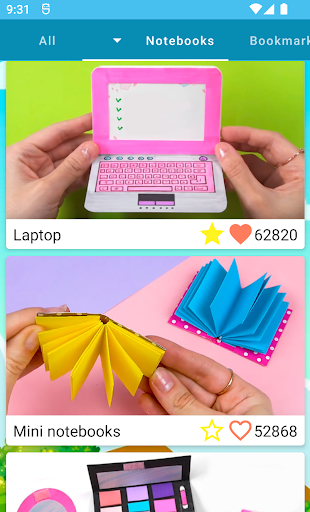 How to make school supplies - Image screenshot of android app