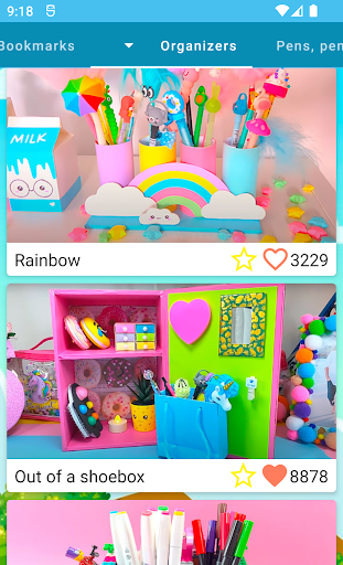 How to make school supplies - Image screenshot of android app