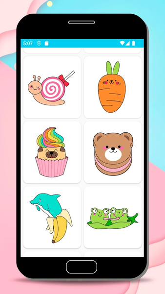 Drawing: Learn how to draw - Image screenshot of android app