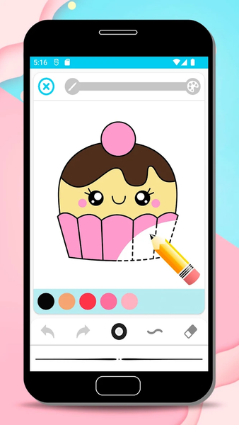 Drawing: Learn how to draw - Image screenshot of android app