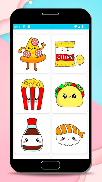 Drawing: Learn how to draw - Image screenshot of android app