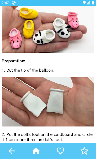 How to make doll things - عکس برنامه موبایلی اندروید
