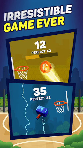 Slam Dunk - Basketball game 2019 - Gameplay image of android game