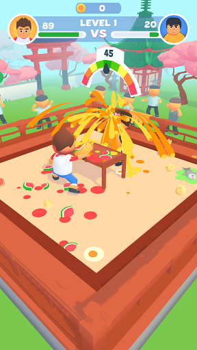 Food Fight 3D - Image screenshot of android app