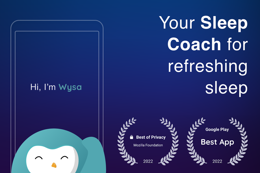 Sleep & Meditation : Wysa - Image screenshot of android app