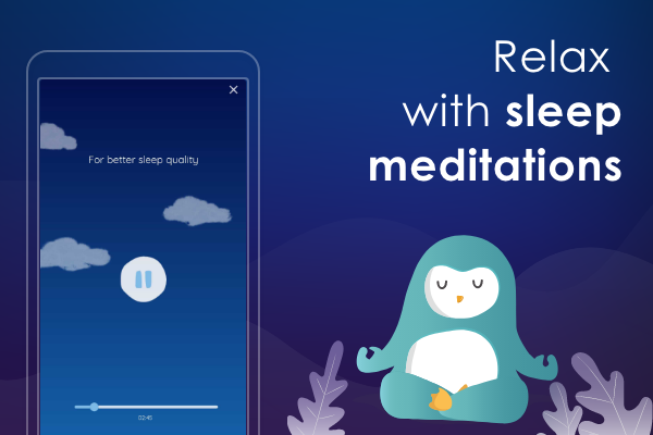 Sleep & Meditation : Wysa - Image screenshot of android app
