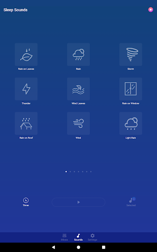 Sleep Sounds - Relax Music - Image screenshot of android app