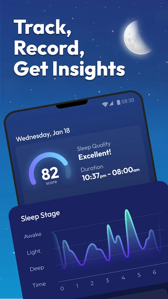 Sleep Tracker - Sleep Recorder - Image screenshot of android app
