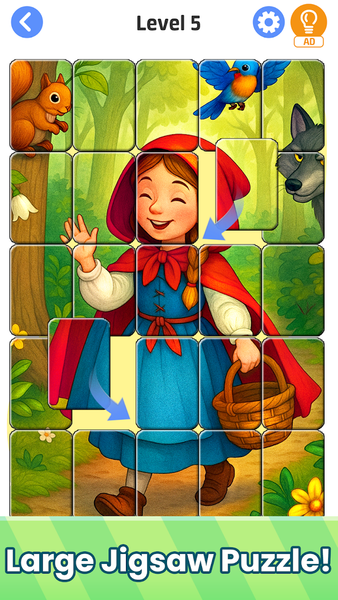 Jigsparkle Puzzle: Slide Fun - عکس بازی موبایلی اندروید