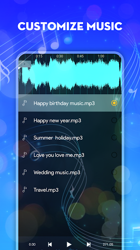 Photo Video Maker with Music - عکس برنامه موبایلی اندروید