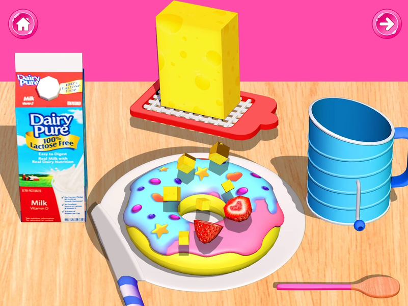 Donut Slime DIY Unboxing Games - عکس بازی موبایلی اندروید