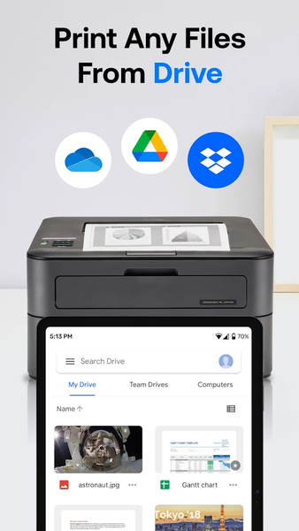 Smart Print - Air Printer App - عکس برنامه موبایلی اندروید