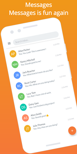 Messages - عکس برنامه موبایلی اندروید