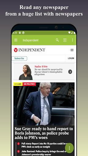 NewsSQ – USA Newspapers - Image screenshot of android app